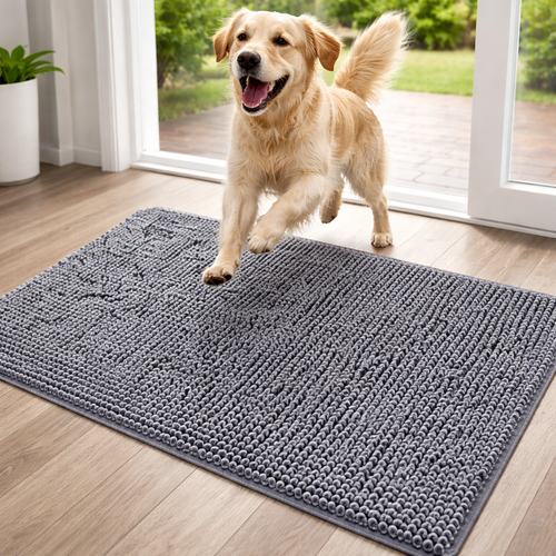 Goodbye Muddy Floors – Absorbent Dog Paw Mat